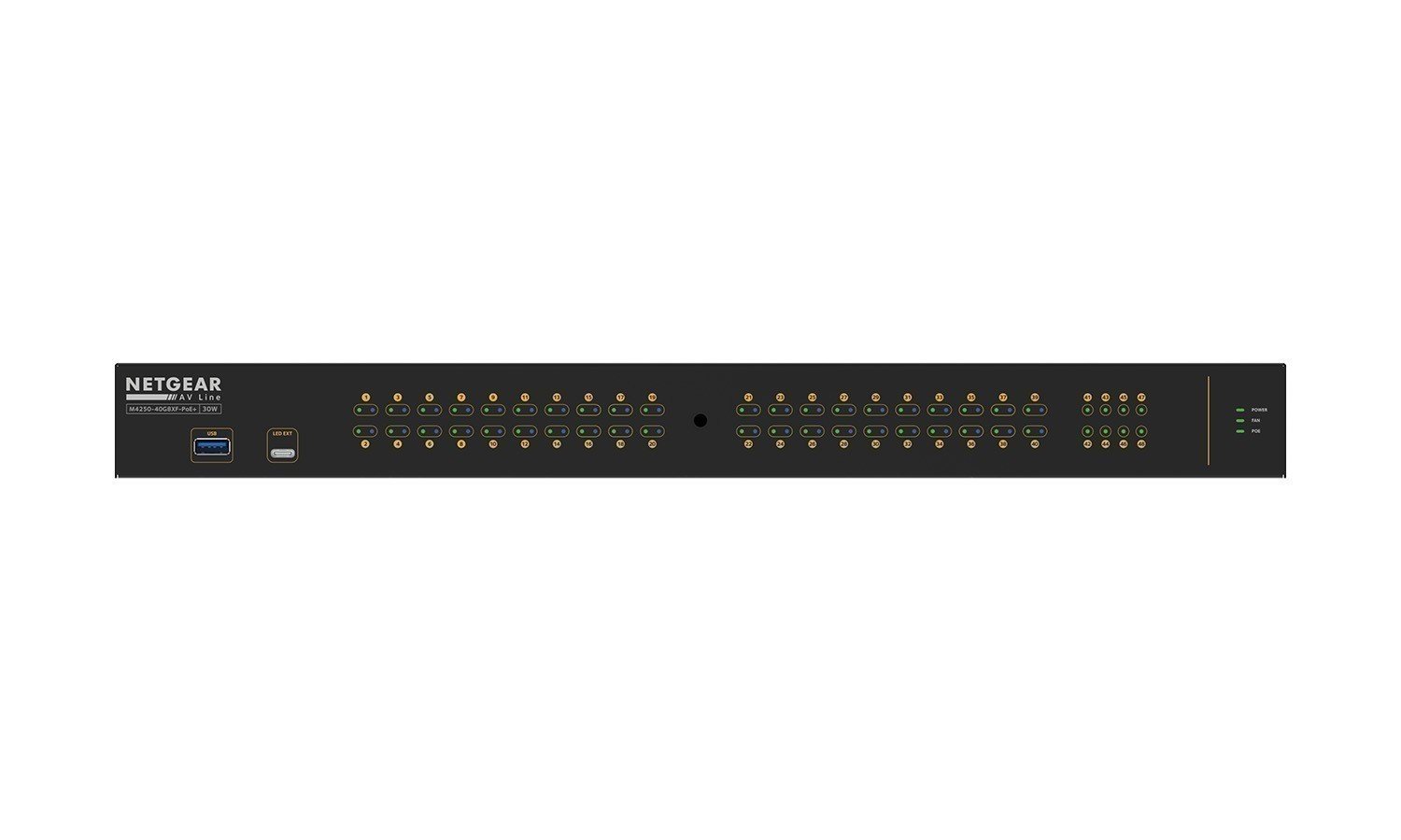 NET-M4250-40G8XF-PoE+PC NETGEAR AV LINE Managed Switch
