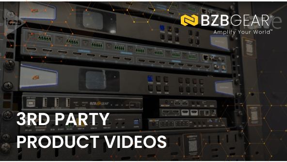 3RD PARTY
PRODUCT VIDEOS