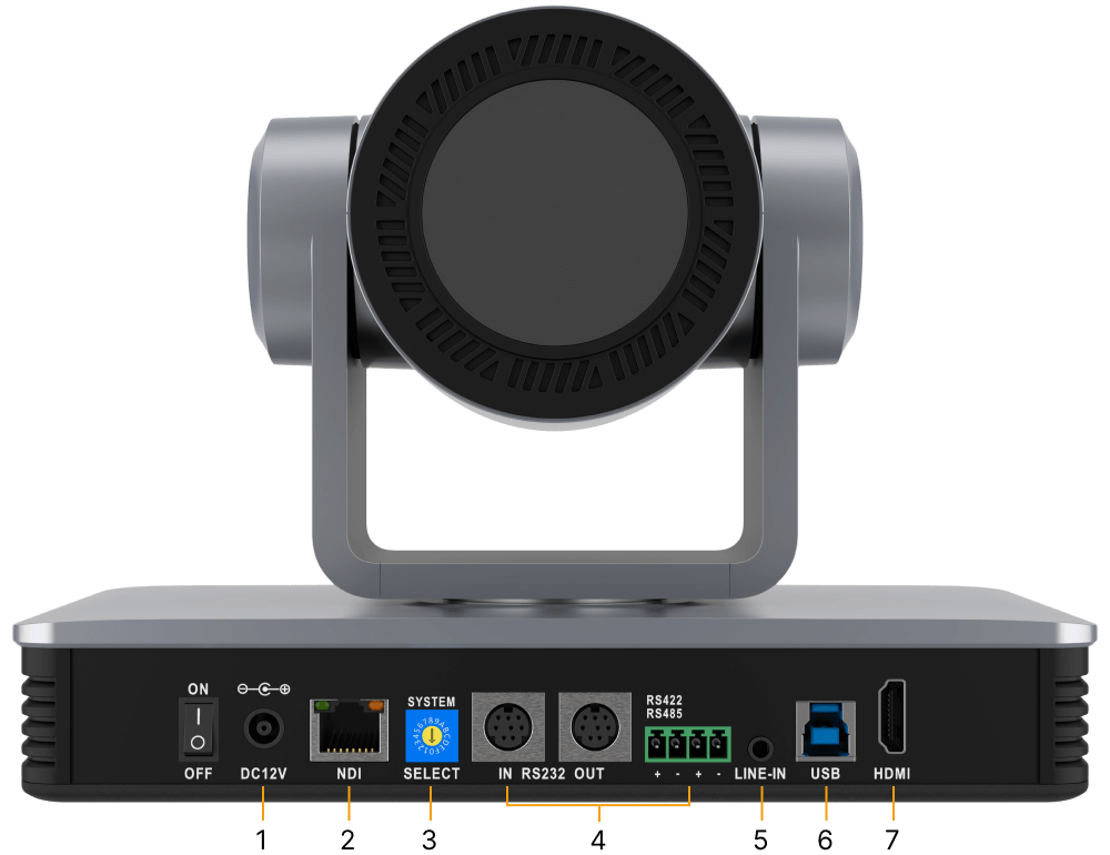 12x PTZ 4K NDI HDMI/USB 3.0 Live Streaming Camera Series