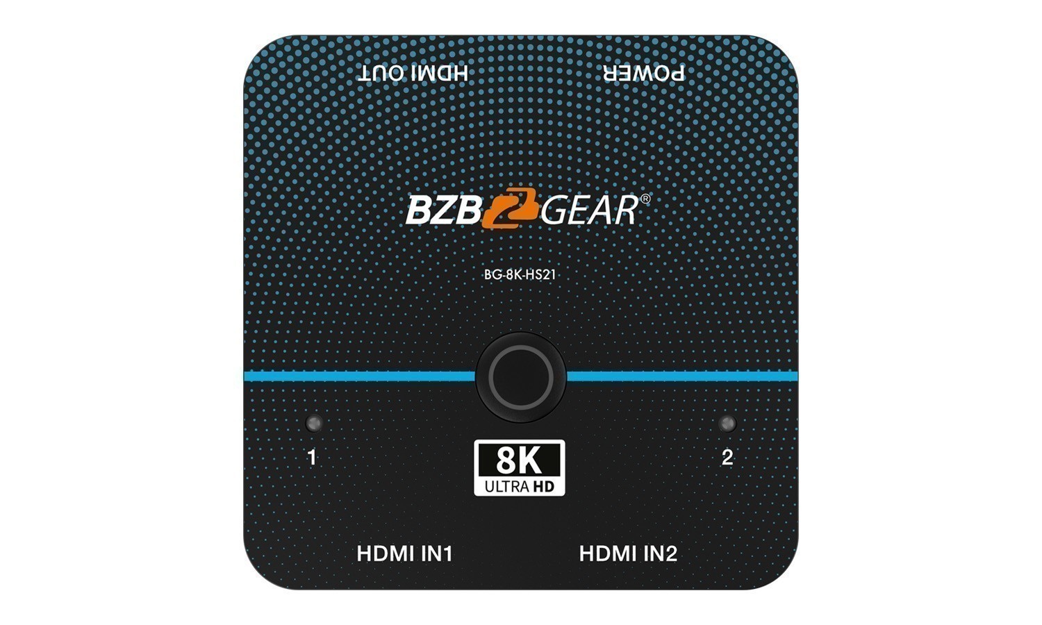 BZBGEAR 4x4 8K60 HDMI 2.1 Matrix Switcher with Scaler BG-8K-44MA