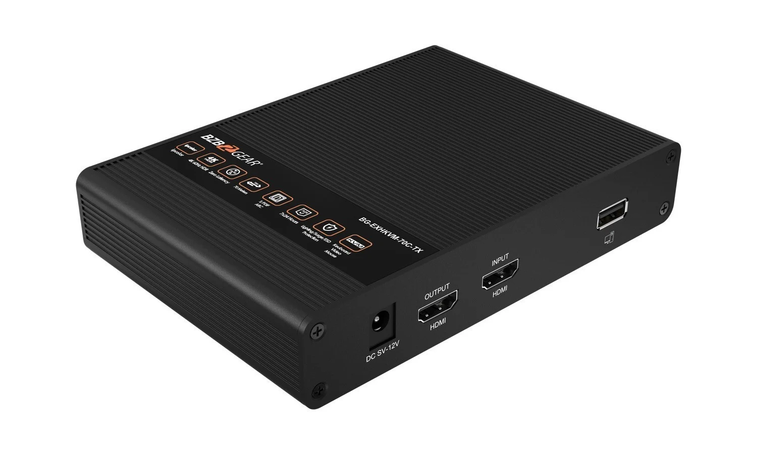 tårn Grundlægger balance BG-EXHKVM-70C 4K UHD HDMI and KVM Extender with Zero Latency up to 230ft  Support HDR and ARC
