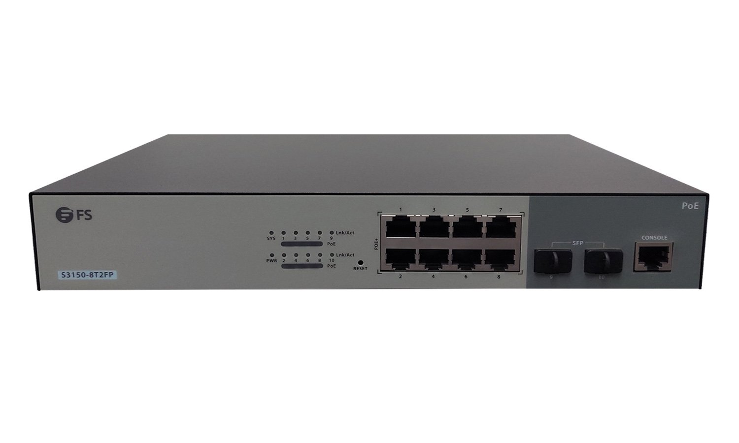 FS 8-Port Gigabit Ethernet PoE+ SOHO Unmanaged Switch -  United  Kingdom
