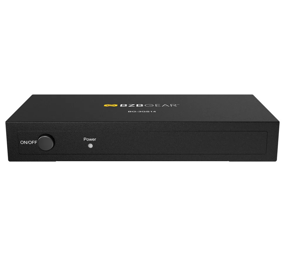 1080P FHD 3G-SDI 1x4 Splitter/Distribution Amplifier
