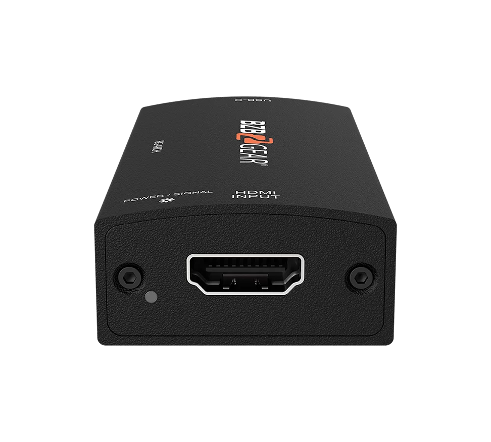 USB-C 4K UHD HDMI Video Capture Card with Scaler