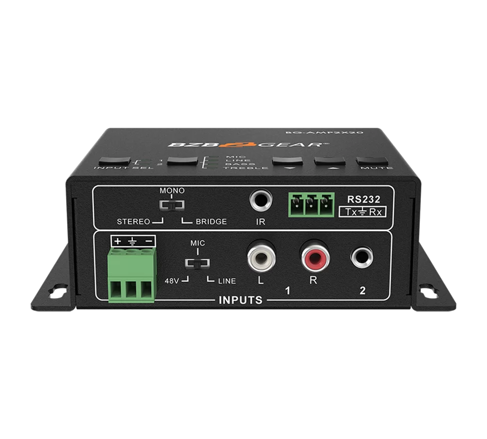 2-Channel 40W 4/8 Ohms Stereo/Mono Audio Amplifier