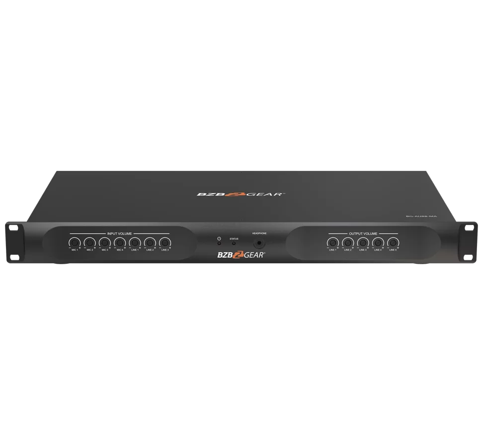 8x8 Digital Audio Processor with RS-232, TCP/IP and PC program control