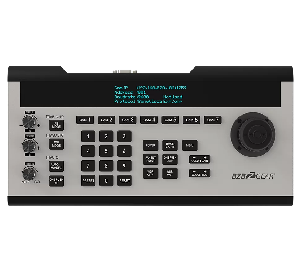 Professional Serial and IP Joystick Controller (IP/RS-232/422/485)