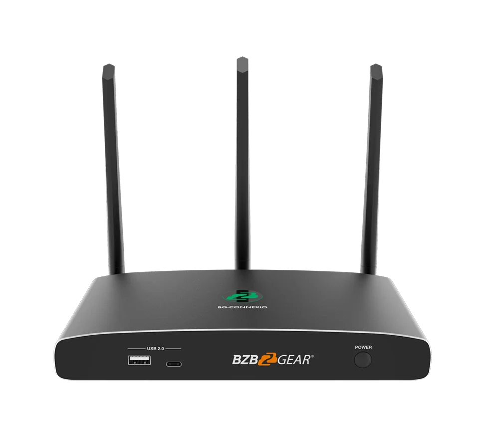 4K UHD Wireless BYOD Conference Room Presentation Collaboration Solution with Airplay/Miracast/Chromecast Support