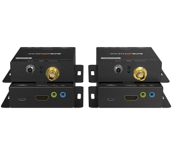 4K UHD HDMI Extender Over Single Coax Cable with Bi-directional IR
