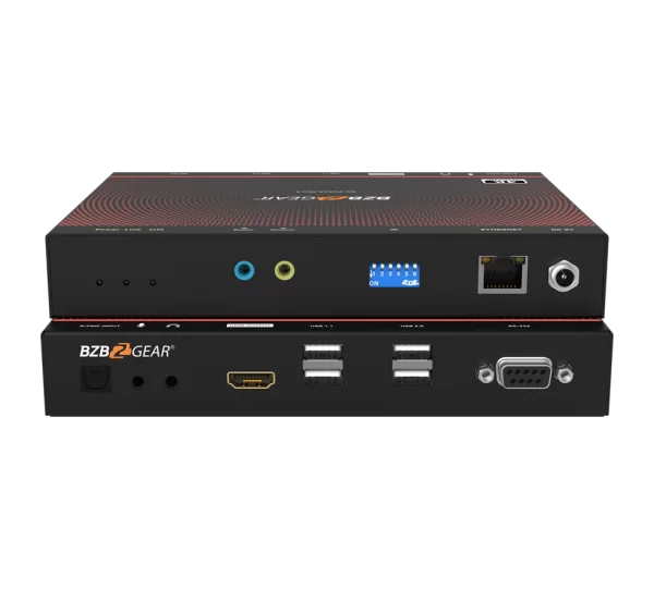 4K UHD HDMI 2.0 Over IP Multicast Receiver with Video Wall/KVM/USB/POE Support