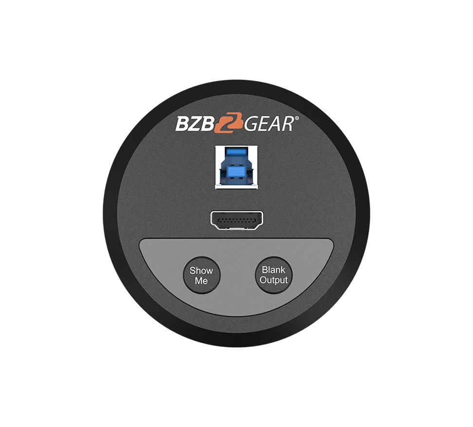 HDMI and USB 3.0 Table Grommets for BZBGEAR BG-UHD-KVM41