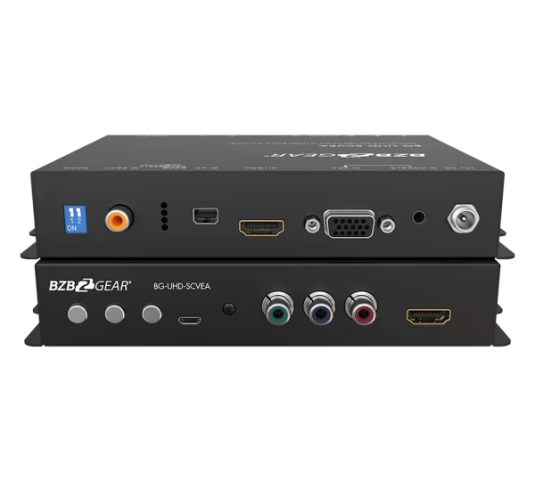 4K UHD Multi-Format HDMI/DP/VGA/CVBS/YPbPr to HDMI Scaler/Converter