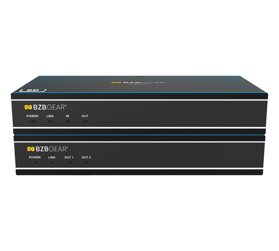 8K UHD HDMI 2.1 Over Fiber Extender - 8K60/4K120Hz with IR/RS-232/EDID Manager/Audio Embedder/De-Embedder