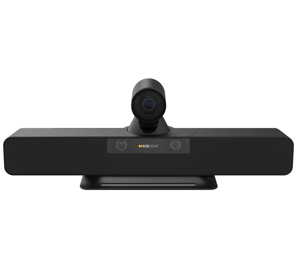 4K UHD 12X PTZ All-In-One Speaker Tracking/AutoFraming Video Bar with HDMI/USB/Wi-Fi and ProGrade Speaker/Microphone