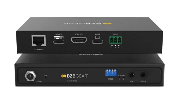 4K UHD HDMI 2.1 AV over IP Multicast Transceiver with Seamless Matrix Switching/Multiview/KVM/USB & PoE Support over 1 Gigabit Network