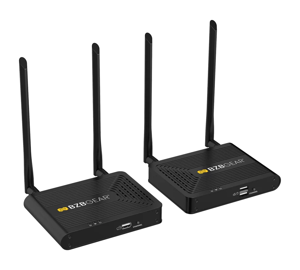 4K60 UHD Wireless HDMI Extender Kit with Multi-Receiver Support (Up to 4 Receivers)