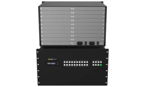 36x36 Modular Seamless 4K60 Matrix Switcher with Video Wall and Control System Chassis (No Card) (BG-MC-3636M)