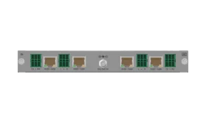 4-Ch UHD 4K HDBaseT 150M 18Gbps Input Card with Seamless Switching, Audio Embedding & RS232 (BG-MC-IN-HDBT150-4K)
