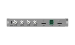 2-Ch 12G SDI &2-Ch UHD HDMI Input Card with Seamless Switching, 2-Ch 12G SDI loopout & Audio Embedding (BG-MC-IN-SDI-4K)