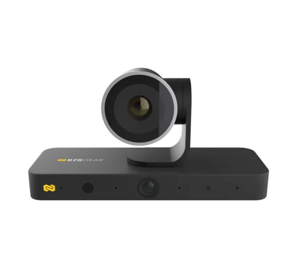 4K AI Enabled Dual-Lens NDI PTZ Conference Camera with Intelligent Speaker Tracking & Panoramic View