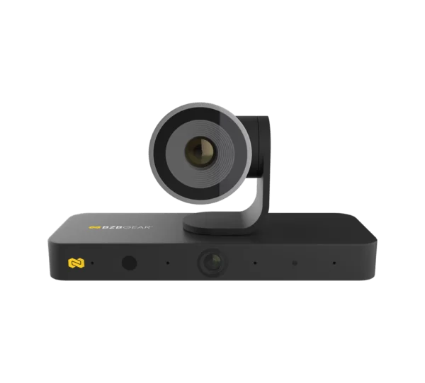 4K AI Enabled Dual-Lens NDI PTZ Conference Camera with Intelligent Speaker Tracking & Panoramic View