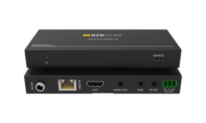 UHD 4K HDBaseT 150M Transmitter (RX) Works with 4K60 HDBT 70m card, With IR/RS-232/Audio (BG-MC-EXT-HDBT150-RX)