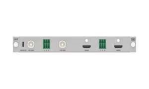 2-Ch 12G SDI &2-Ch UHD HDMI Output Card with Seamless Switching, 2-Ch 12G SDI loopout & Audio De-Embedding (BG-MC-OUT-SDI-4K)