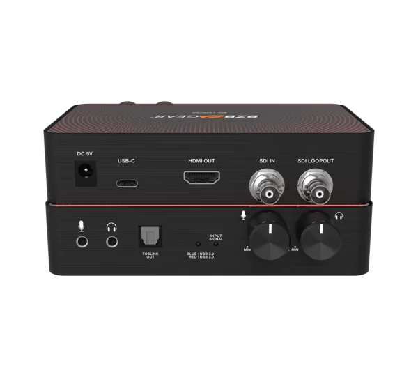 USB-C 12G-SDI Video Capture Card Box with Scaler/HDMI 2.0/12G-SDI Loop Out and Audio