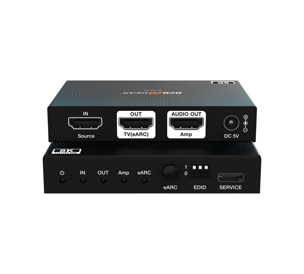 8K60 HDMI 2.1 eARC Audio to Amplifier Adapter