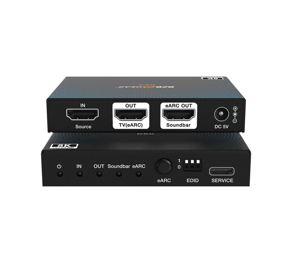 8K60 HDMI 2.1 eARC Audio to Soundbar Adapter