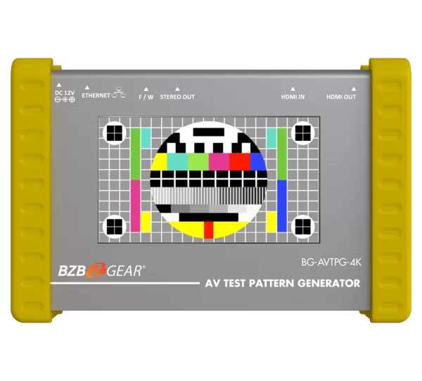 4K/1080P HDMI 2.0 18Gbps Video Test Pattern Generator/Tester and Analyzer with Ethernet
