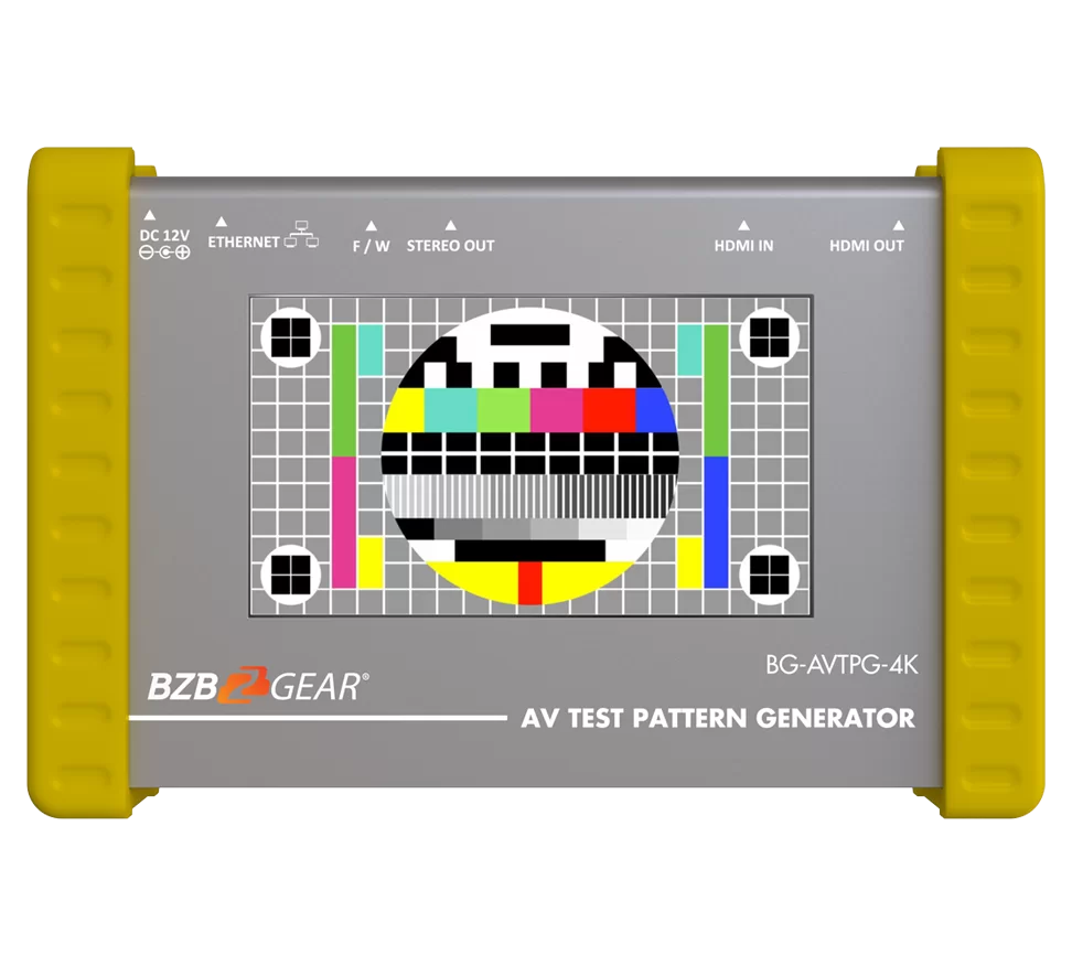 4K/1080P HDMI 2.0 18Gbps Video Test Pattern Generator/Tester and Analyzer with Ethernet