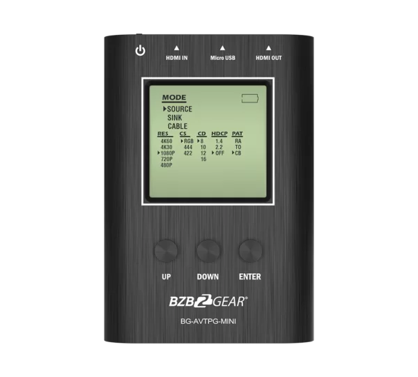 4K/1080P HDMI 2.0 18Gbps Portable Signal Test Generator and Analyzer