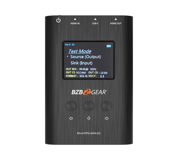 8K/4K/1080P HDMI 2.1 48Gpbs Portable Signal Test Generator and Analyzer