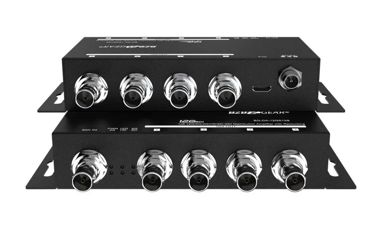 4K UHD 12G-SDI 1x8 Splitter / Distribution Amplifier