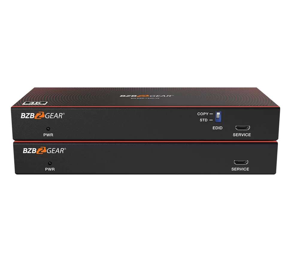 4K UHD DisplayPort 1.2a KVM Extender Kit Over HDBaseT with USB/IR/RS-232 up to 492ft