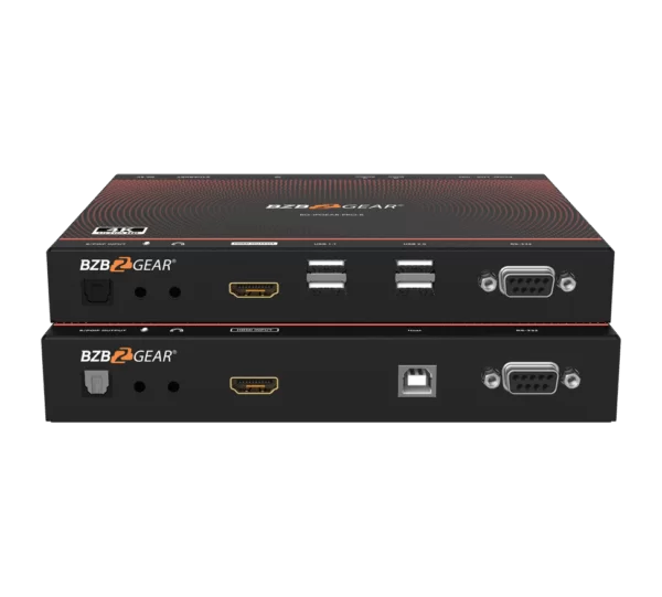 4K UHD HDMI 2.0 Over IP Multicast Transmitter/Receiver with Video Wall/KVM/USB/POE Support