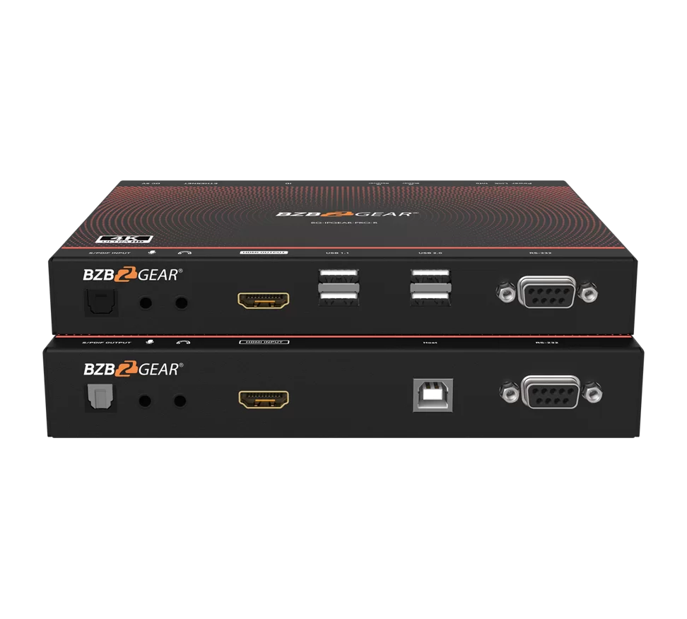 4K UHD HDMI 2.0 Over IP Multicast Transmitter/Receiver with Video Wall/KVM/USB/POE Support