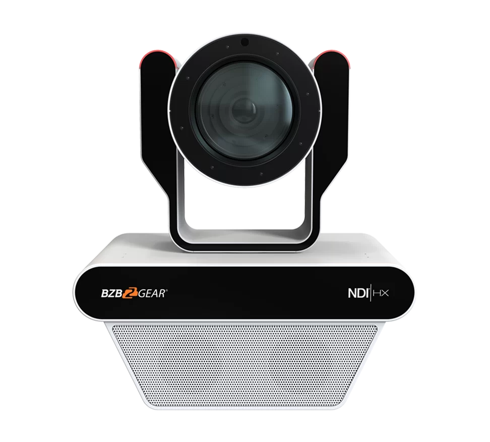 Medical Grade Intelligent 4K UHD 30X NDI|HX PTZ Camera with Night Vision/Speakers/Microphone/Motion Detection (IEC 60601 Certified)