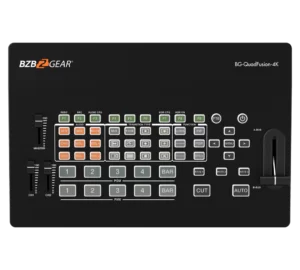 4-Channel 4K UHD Live Streaming HDMI/DP Switcher Mixer with PIP and USB 3.0 Capture Card