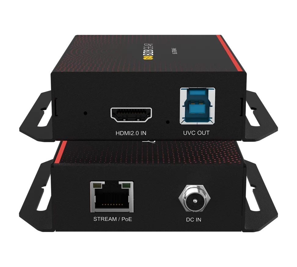 HDMI to IP/UVC POE Encoder Supports H.264/H.265/AVC (Dante AV-H Ready)