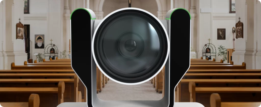 PTZ Camera for Church Live Streaming